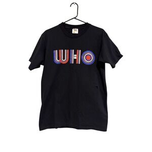 The Who World Tour 1997 T-Shirt Mens Large Black Fair Condition Distressed 90s